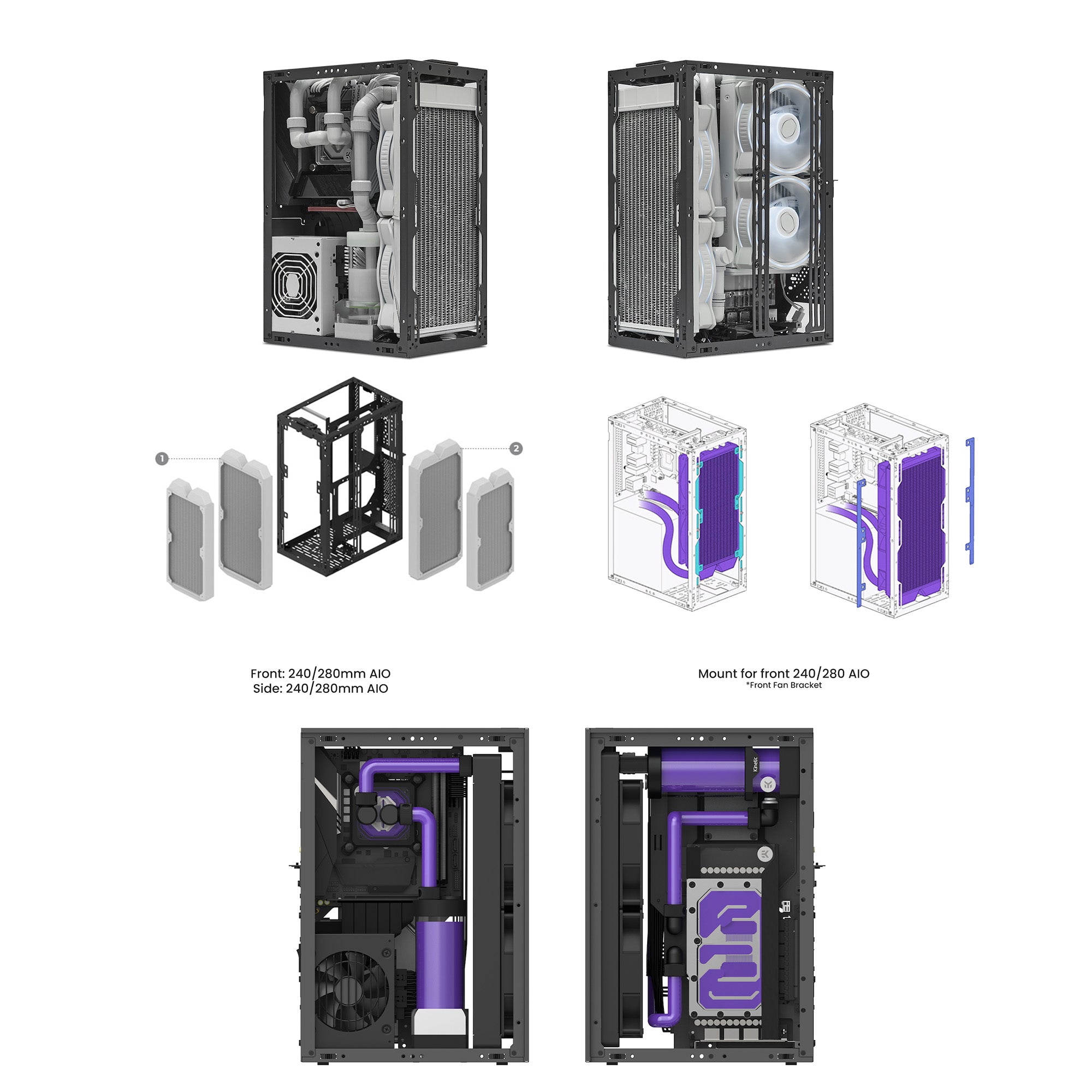 SSUPD Meshroom S v2とDLC Meshroom S V2 Mini-ITX SFF PC Case | Ssupd